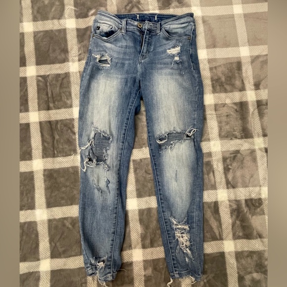 KanCan Size 27 Ripped Skinny Jeans - Picture 14 of 16